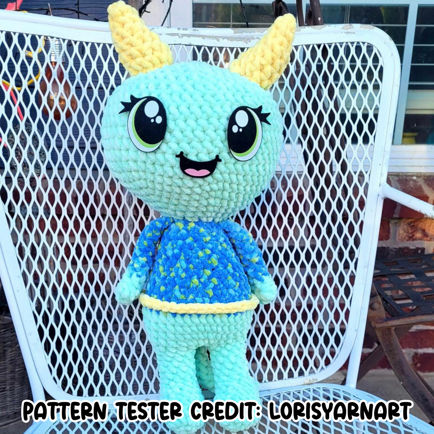 Mischievous Monster - Crochet Pattern