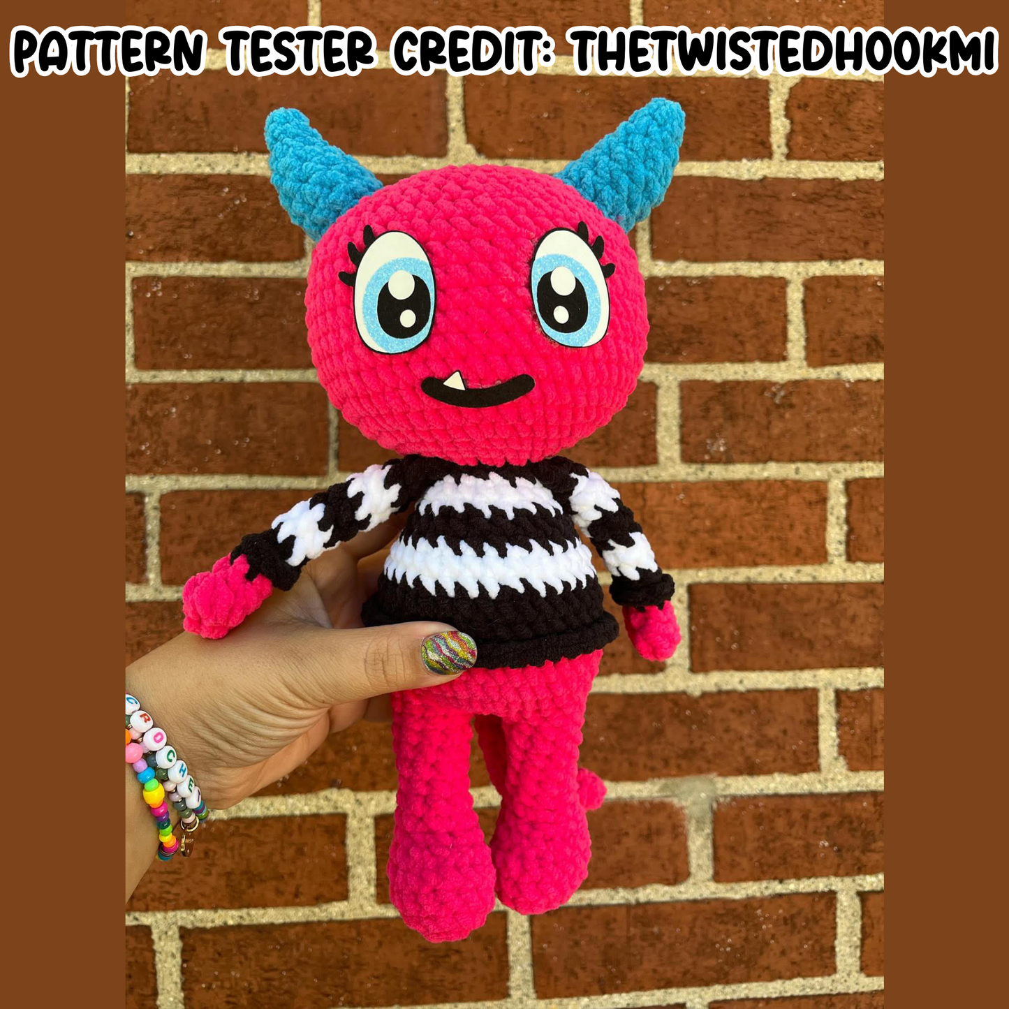 Mischievous Monster - Crochet Pattern