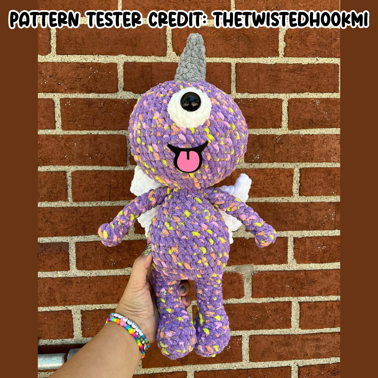 Mischievous Monster - Crochet Pattern