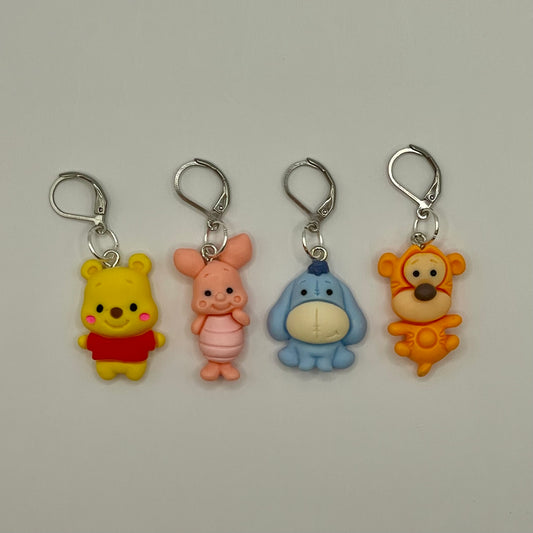 Silly Old Bear & Friends Stitch Markers