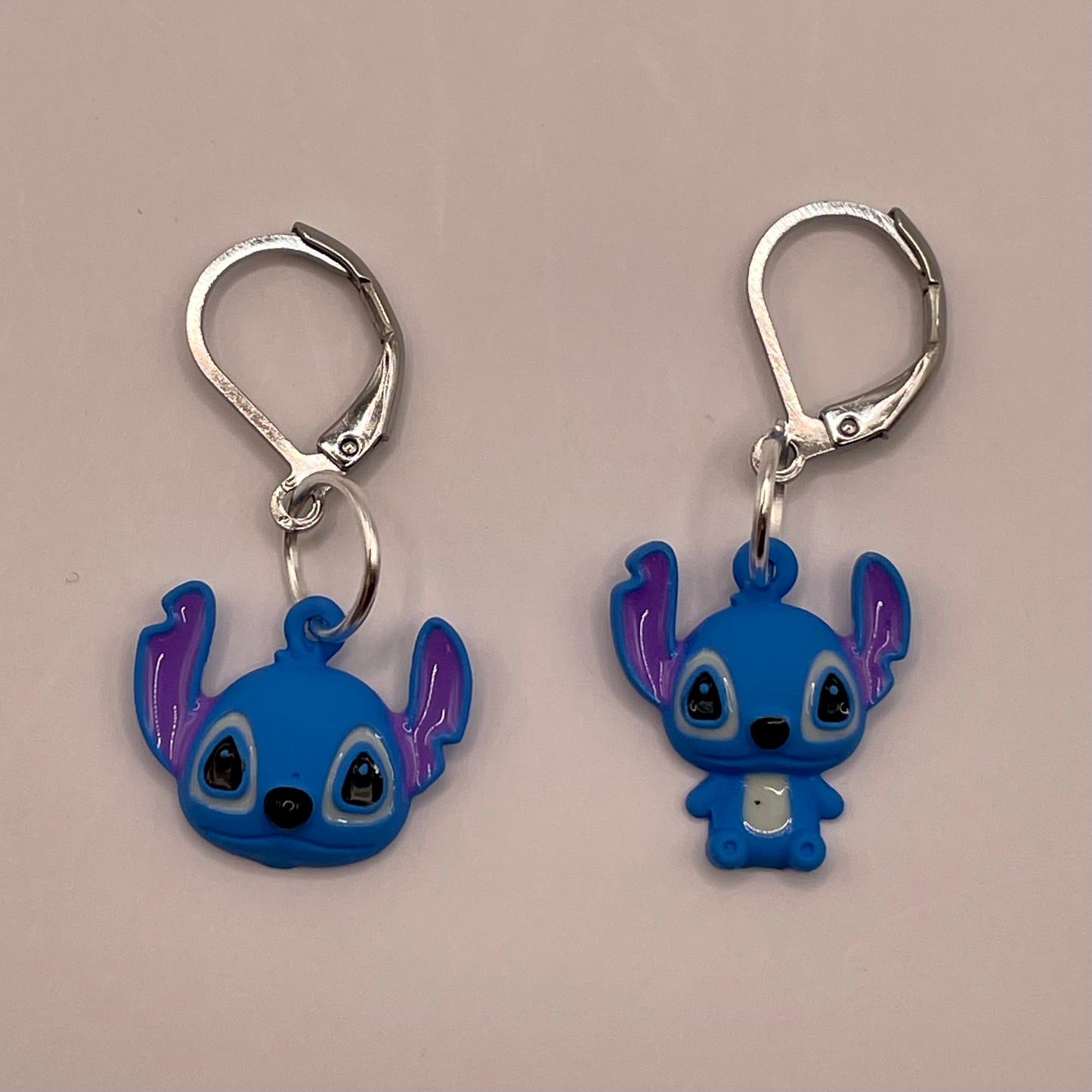 Blue Alien Stitch Marker