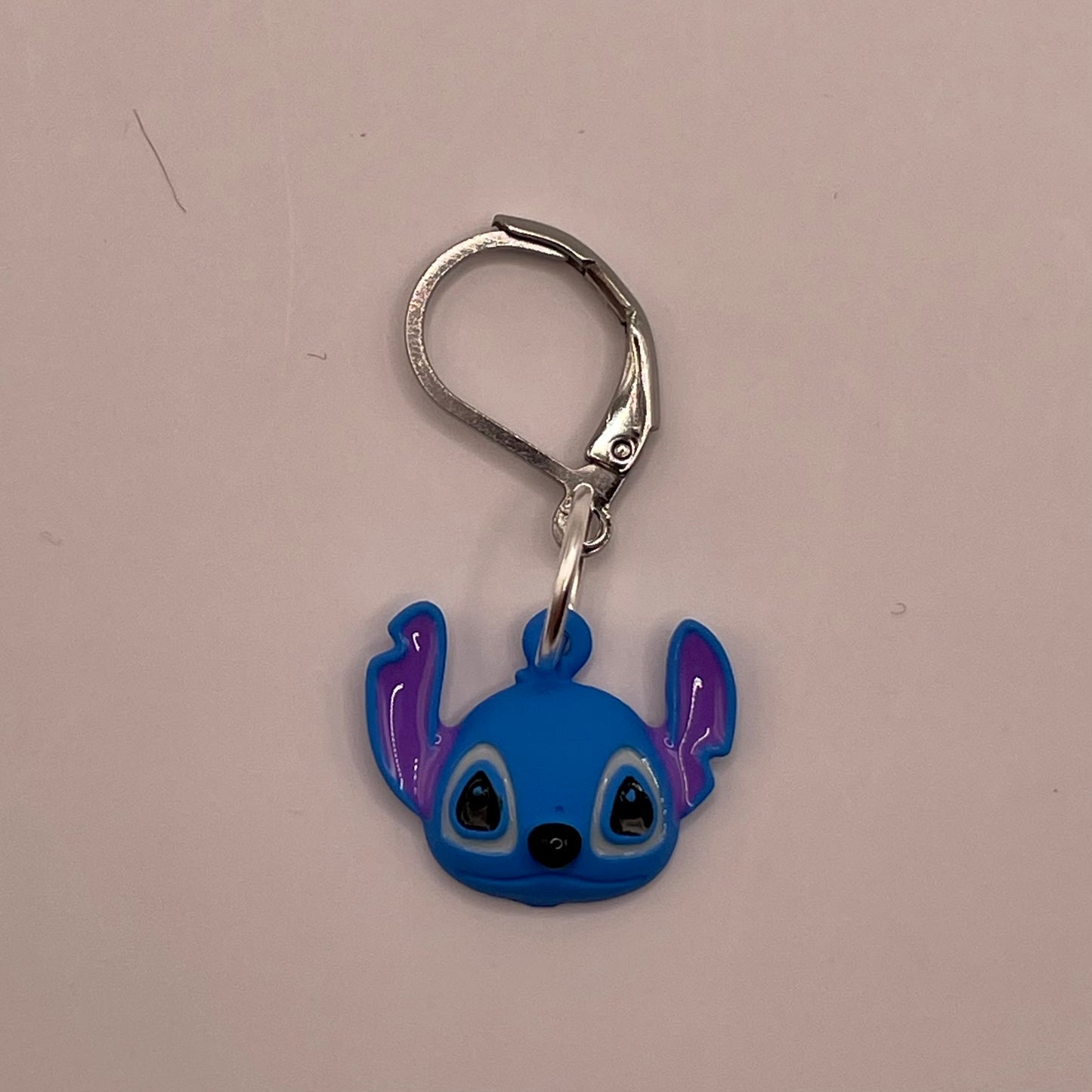 Blue Alien Stitch Marker