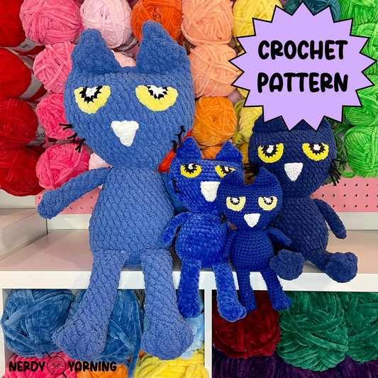 Blue Cat - Crochet Pattern