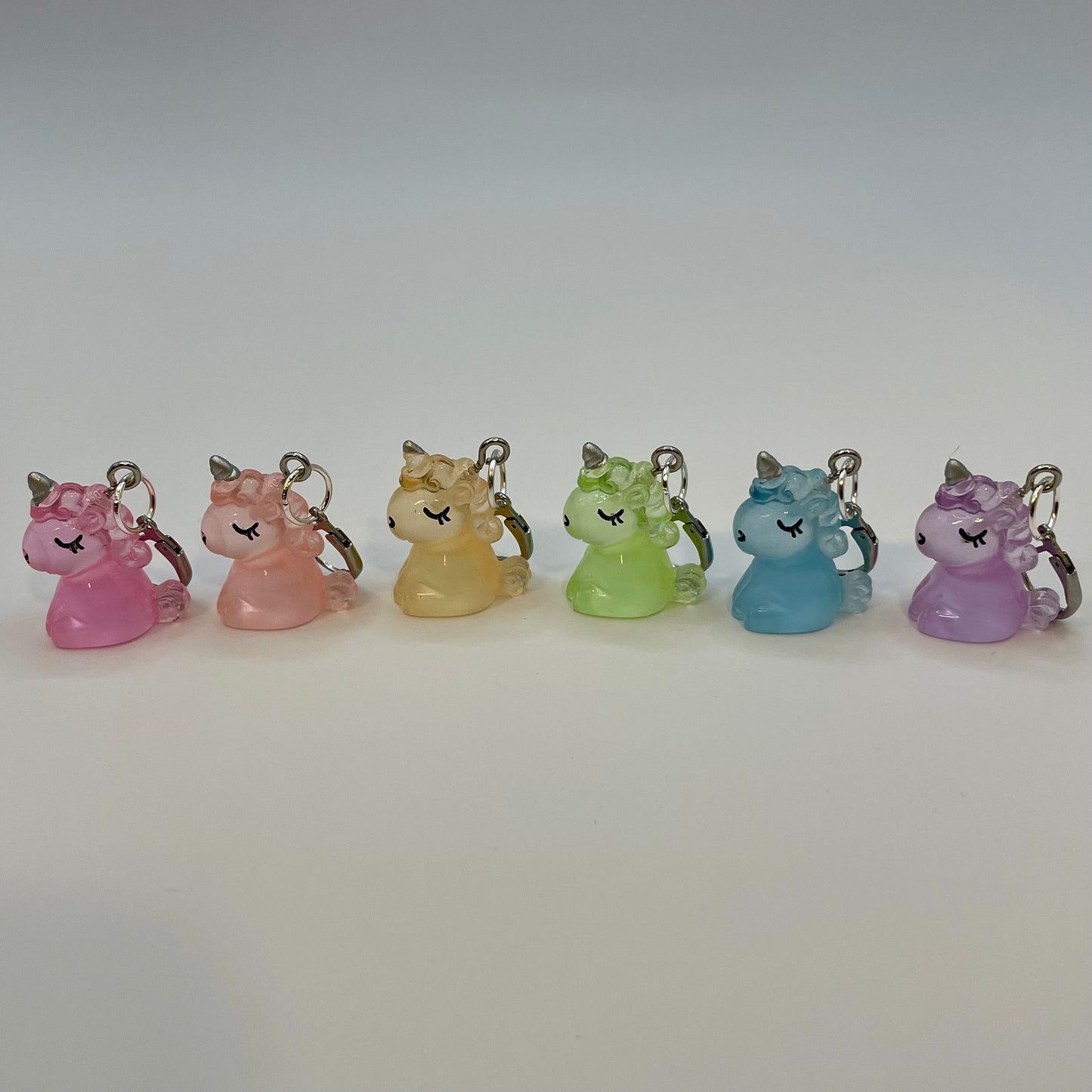 Tiny Unicorn Stitch Markers