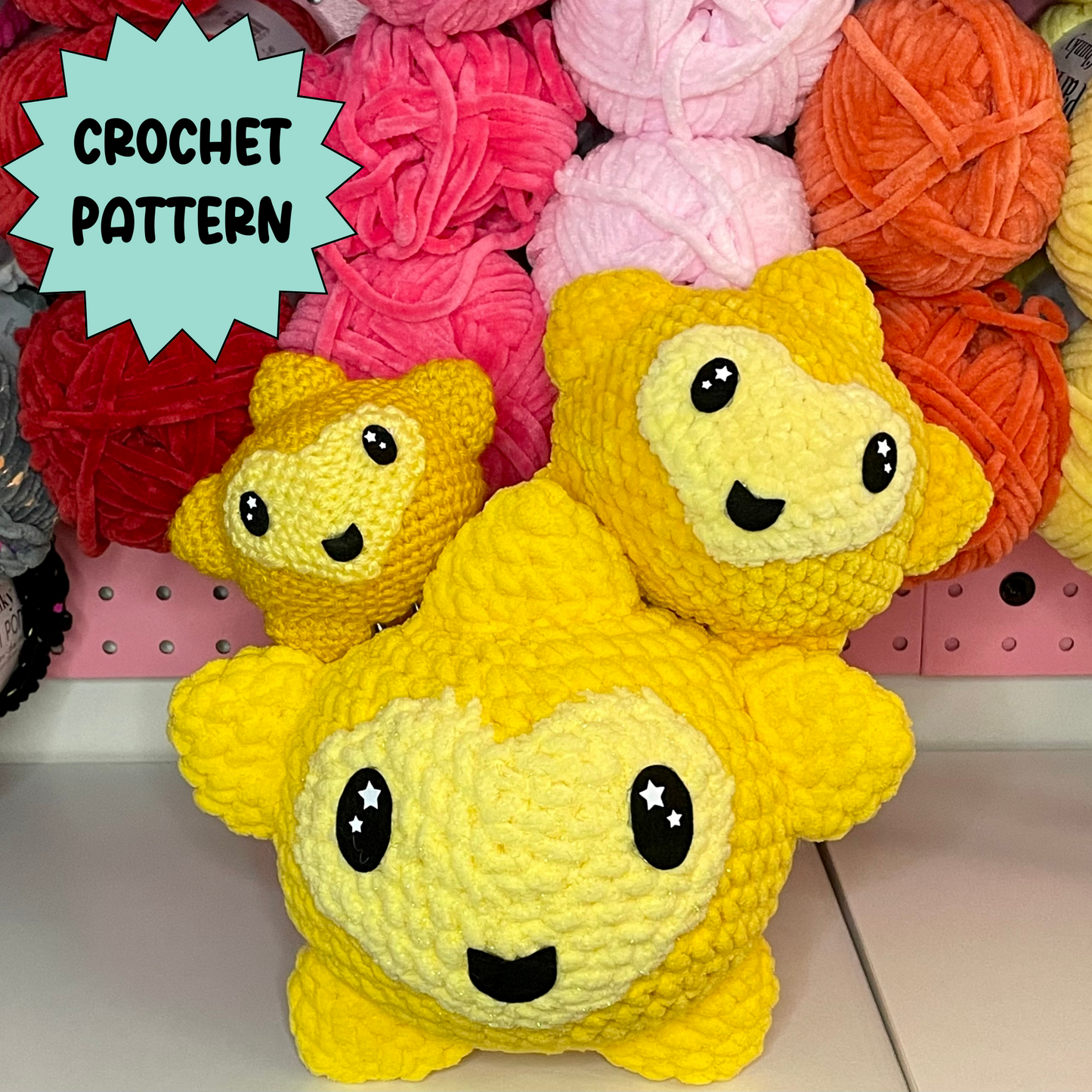 Chubby Star Friend - Crochet Pattern