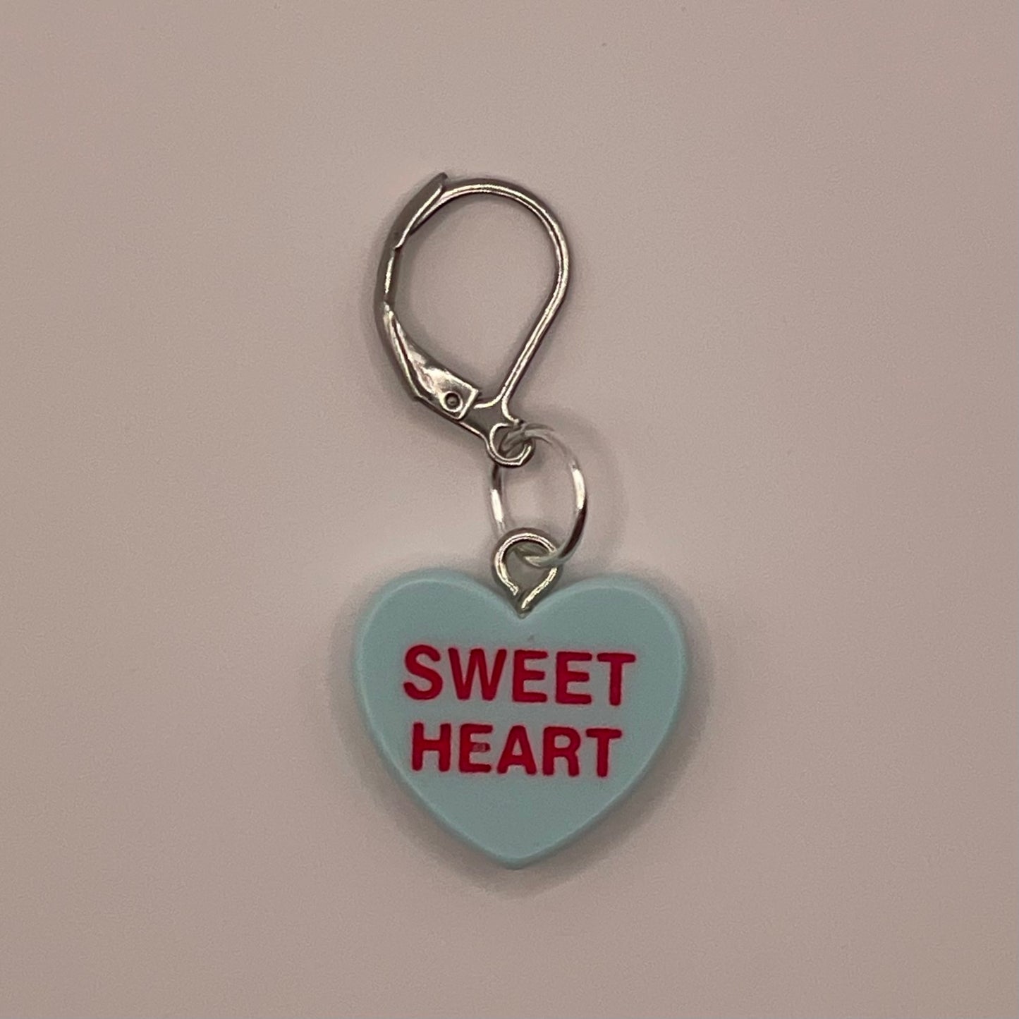 Conversation Heart Stitch Marker