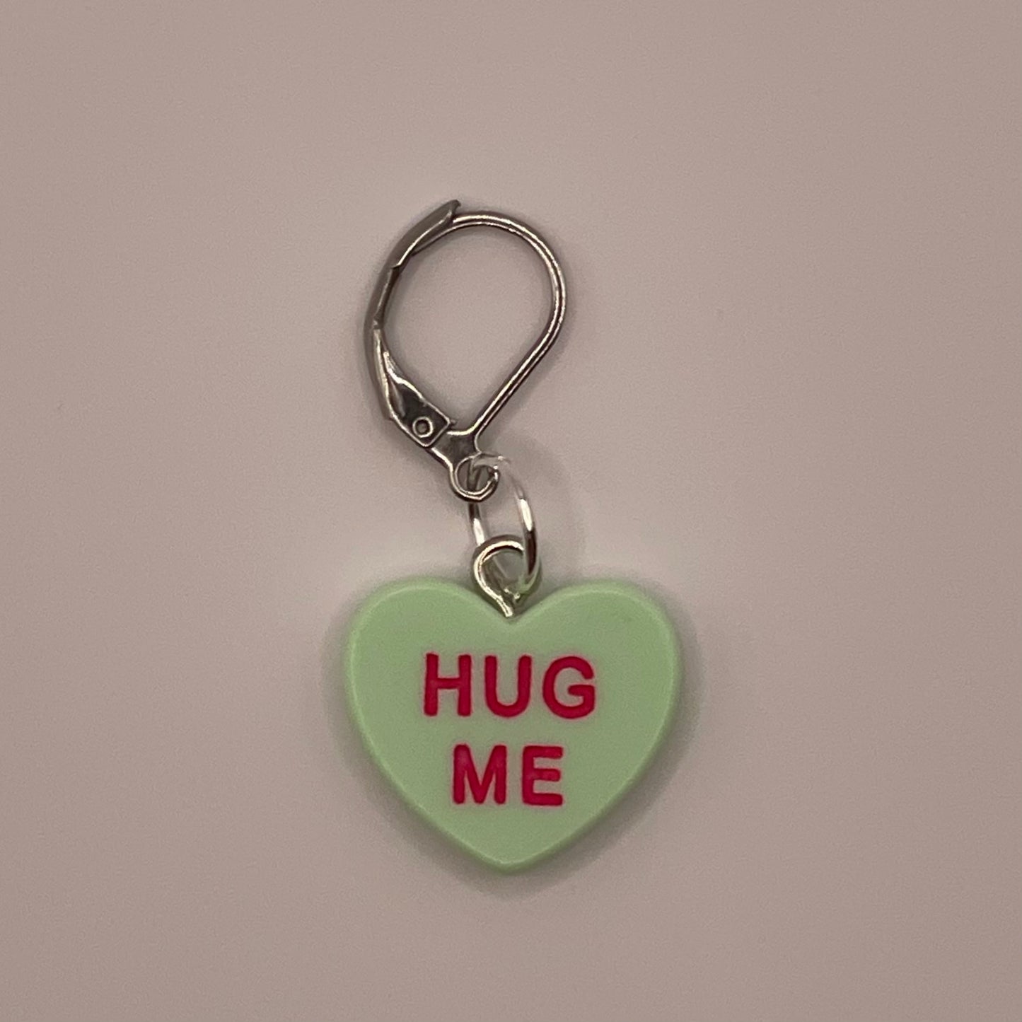 Conversation Heart Stitch Marker