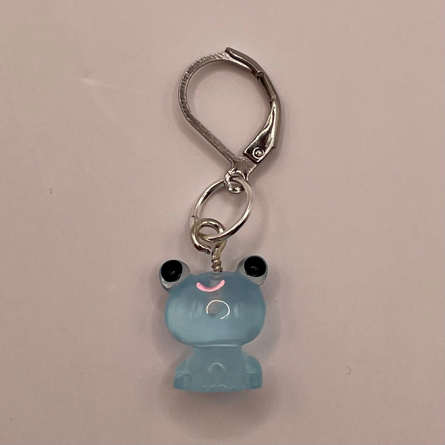 Tiny Frog Stitch Markers