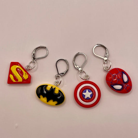 Heroes Stitch Marker