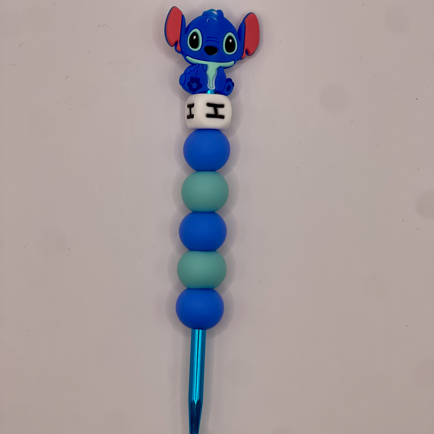 Blue and Pink Aliens Crochet Hooks