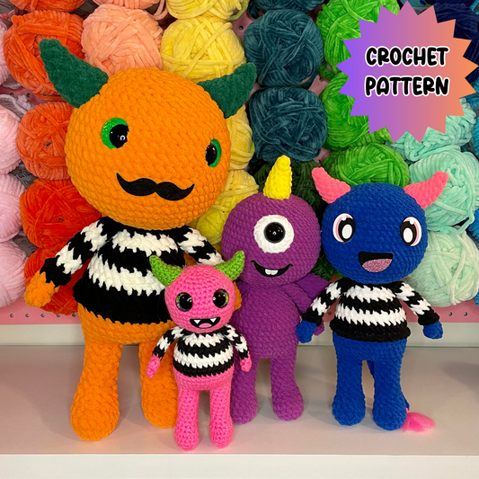 Mischievous Monster - Crochet Pattern